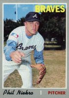 1970 Topps #160 Phil Niekro Baseball Card