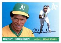 2020 Topps Archives #11 Rickey Henderson Baseball Card