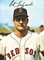 1983 Starliner Stickers # Carl Yastrzemski Baseball Card