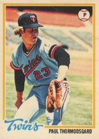 1978 O-Pee-Chee #73 Paul Thormodsgard Baseball Card