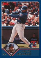 2003 Topps #421 Carlos Delgado Baseball Card