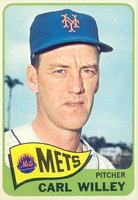 1965 Topps #401 Carl Willey Baseball Card