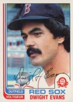 1982 O-Pee-Chee #355 Dwight Evans Baseball Card