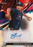 2021 Topps Finest Finest Autographs #SM Shane McClanahan Baseball Card