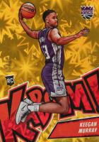 2022 Panini Crown Royale Kaboom! #23 Keegan Murray Gold Basketball Card