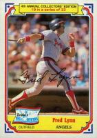 1984 Drake's #19 Fred Lynn Baseball Card