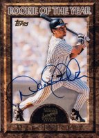 1997 Topps # Derek Jeter Autograph-D.G. Only Baseball Card
