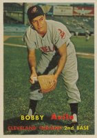 1957 Topps #195 Bobby Avila Baseball Card