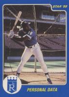 1988 Star Bo Jackson #11 Bo Jackson Personal Data Baseball Card