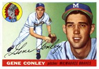 1955 Topps #81 Gene Conley Baseball Card