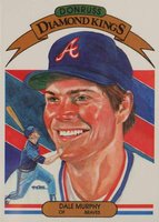 1983 Donruss #12 Dale Murphy Diamond Kings Baseball Card