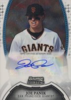2011 Bowman Sterling Prospects Autographs #BSPJP Joe Panik Baseball Card