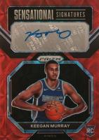 2022 Panini Prizm Sensational Signatures #SSKY Keegan Murray Choice Basketball Card