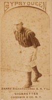 1887 Gypsy Queens # Danny Richardson Moving/L-Arms at sides Baseball Card