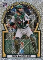 2023 Bowman Mega Box Chrome ROY Favorites #10 Shea Langeliers Baseball Card