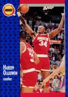 1991 Fleer #77 Hakeem Olajuwon Basketball Card