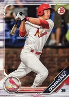 2019 Bowman Paper Prospects #BP60 Nolan Gorman Baseball Card