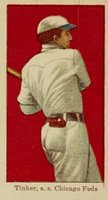 1915 General Baking Co. # Joe Tinker Batting Baseball Card