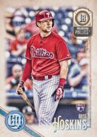 2018 Topps Gypsy Queen #199 Rhys Hoskins w/Cap Baseball Card