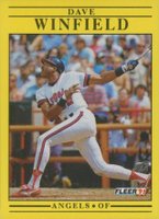 1991 Fleer #329 Dave Winfield Baseball Card