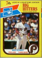 1987 Drake's #23 Mike Schmidt Baseball Card