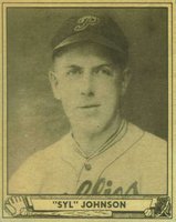 1940 Play Ball #99 Syl Johnson Baseball Card