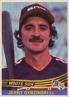 1984 Donruss #160 Jerry Dybzinski Baseball Card