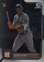 2022 Bowman Chrome #35 Jeremy Pena Baseball Card
