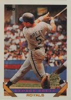 1993 Topps #397 George Brett Florida Marlins Inaugural Baseball Card