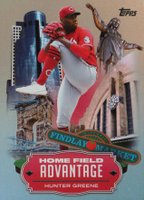 2023 Topps Home Field Advantage #HA21 Hunter Greene Update Baseball Card