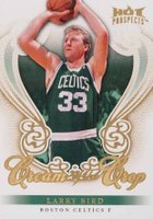 2008 Fleer Hot Prospects Cream of the Crop #CC-28 Larry Bird Basketball Card