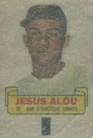 1966 Topps Rub-Offs #4 Jesus Alou Baseball Card