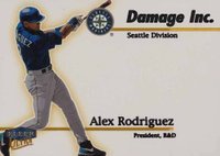 1999 Ultra Damage Inc. #1 Alex Rodriguez Baseball Card