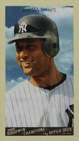 2009 Goodwin Champions #2 Derek Jeter Mini Baseball Card