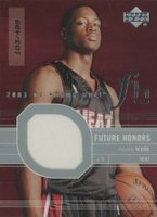 2003 Upper Deck Honor Roll #110 Dwyane Wade Jersey Basketball Card