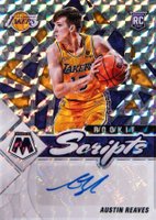 2021 Panini Mosaic Rookie Scripts #RSARV Austin Reaves Basketball Card