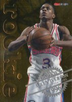 1996 Hoops Rookie #12 Allen Iverson Basketball Card