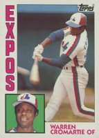 1984 Topps #287 Warren Cromartie Baseball Card
