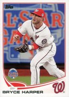 2013 Topps Update #US180 Bryce Harper Fielding Baseball Card