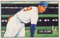 1951 Bowman #231 Luis Aloma Baseball Card
