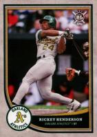 2018 Topps Big League #346 Rickey Henderson Baseball Card