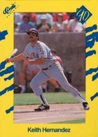 1990 Classic #T36 Keith Hernandez Series III Baseball Card