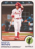 2022 Topps Heritage Minor League #127 Masyn Winn Baseball Card