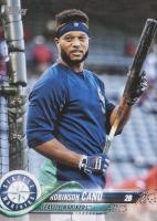 2018 Topps #240 Robinson Cano Holding Bat Baseball Card