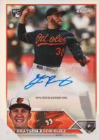 2023 Topps Chrome Update Autograph #ACGR Grayson Rodriguez Refractor Baseball Card