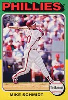 2011 Topps Lineage #53 Mike Schmidt 1975 Mini Baseball Card