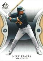 2007 SP Authentic #85 Mike Piazza Baseball Card