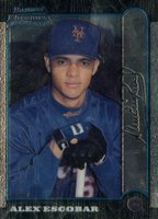 1999 Bowman Chrome #214 Alex Escobar Baseball Card