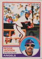 1983 O-Pee-Chee #56 Reggie Jackson Baseball Card