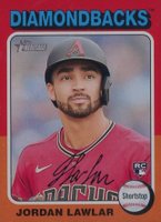 2024 Topps Heritage #429 Jordan Lawlar Baseball Card